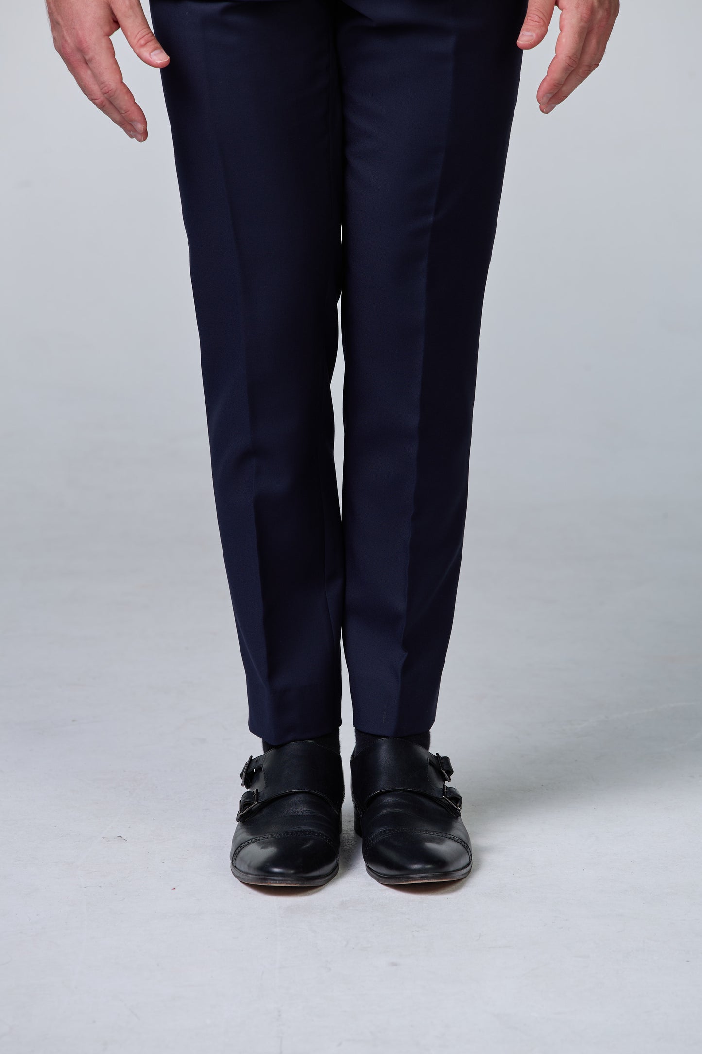 Bräutigam Outfit Blau-Silber Set - premium