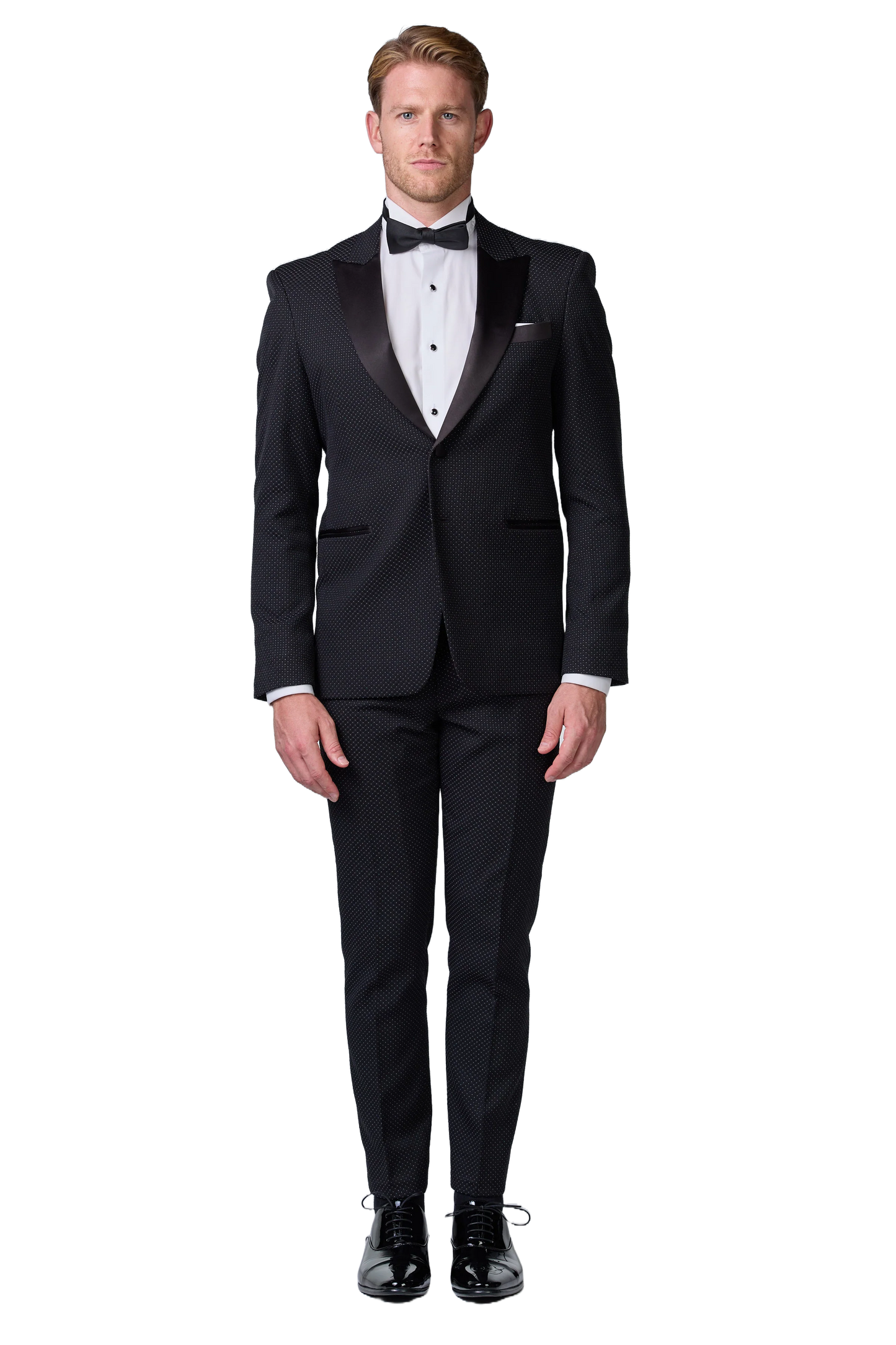 The Great Gatsby Smoking mit weißen Punkten - premium