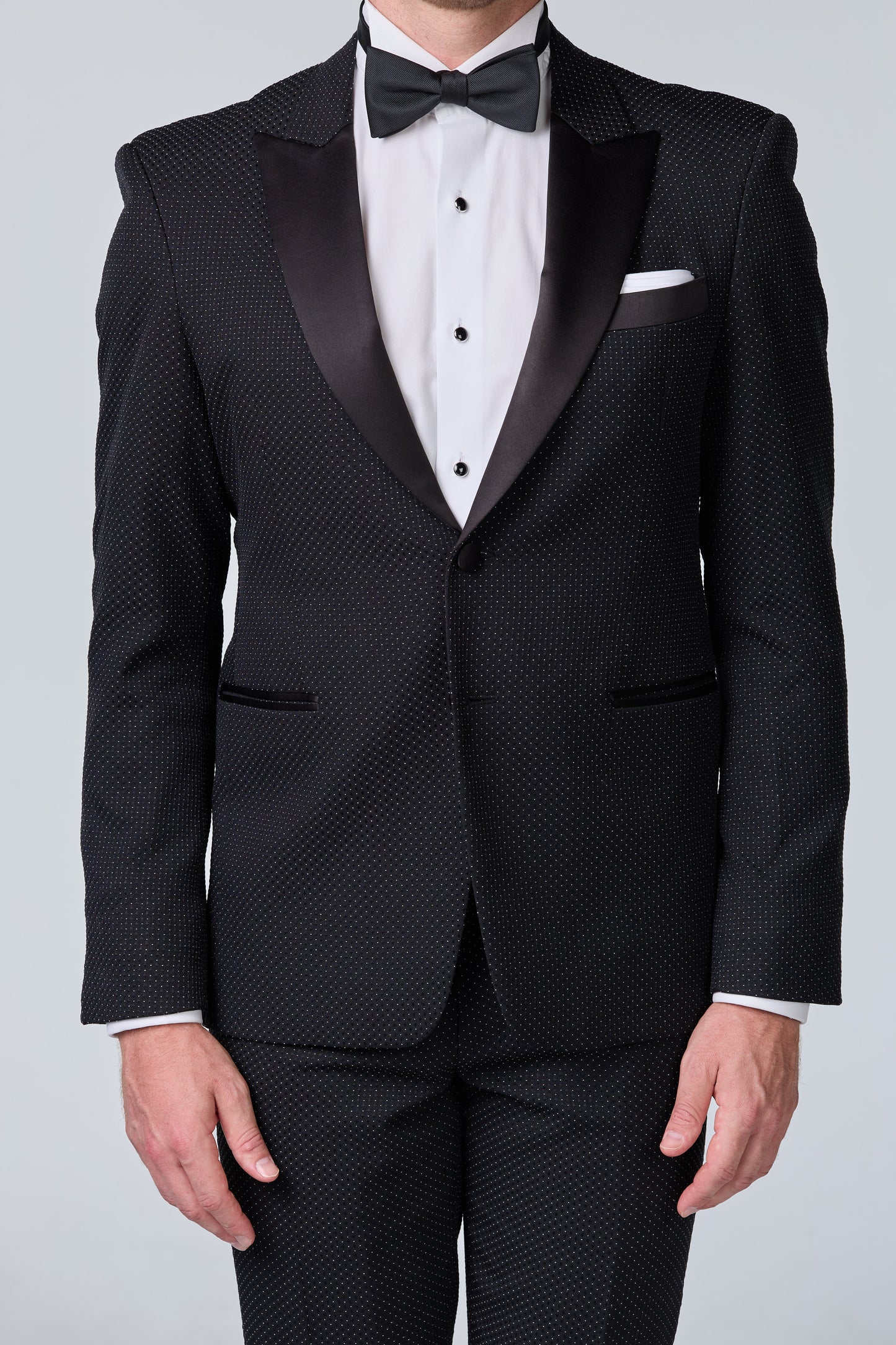 The Great Gatsby Smoking mit weißen Punkten - premium