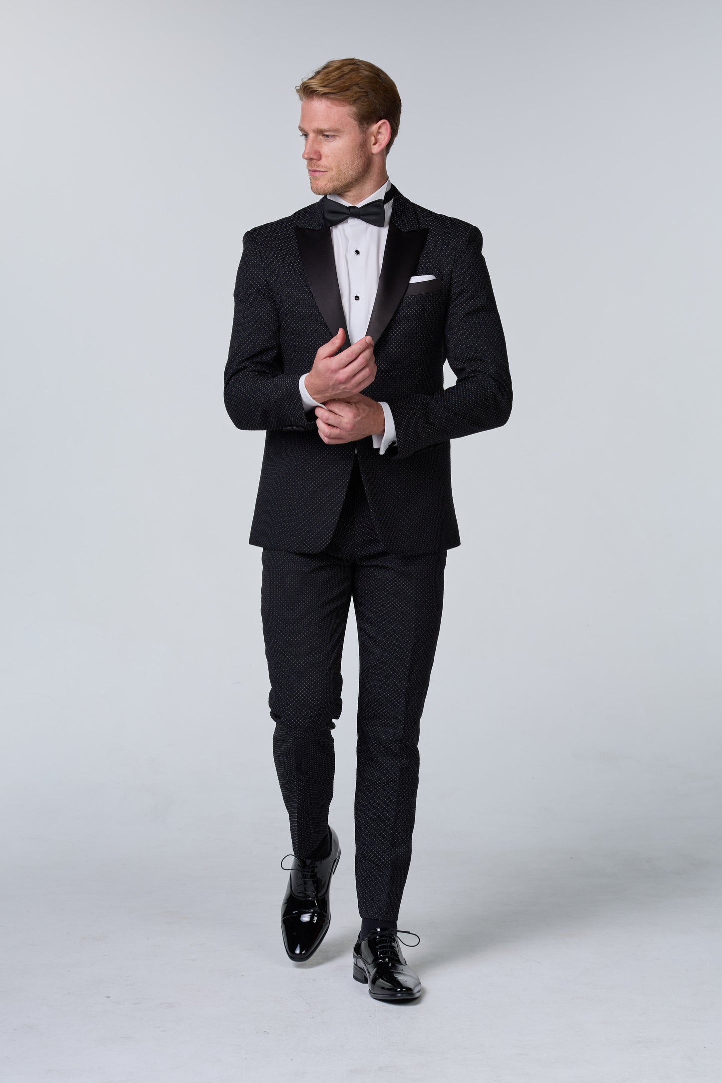 The Great Gatsby Smoking mit weißen Punkten - premium