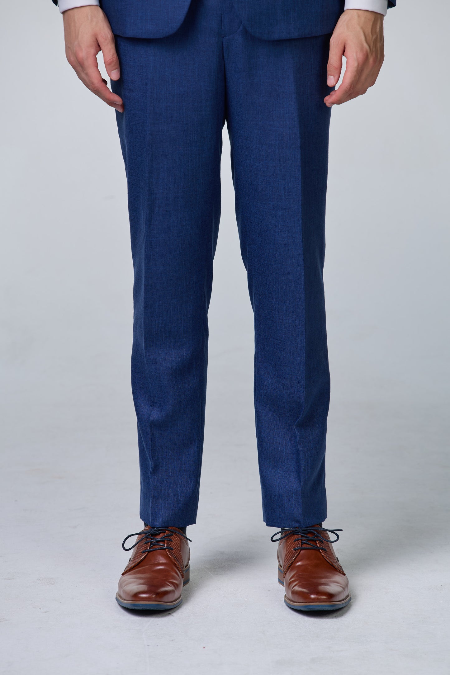 Knitterfreier Anzug Bluewool Cotton - premium