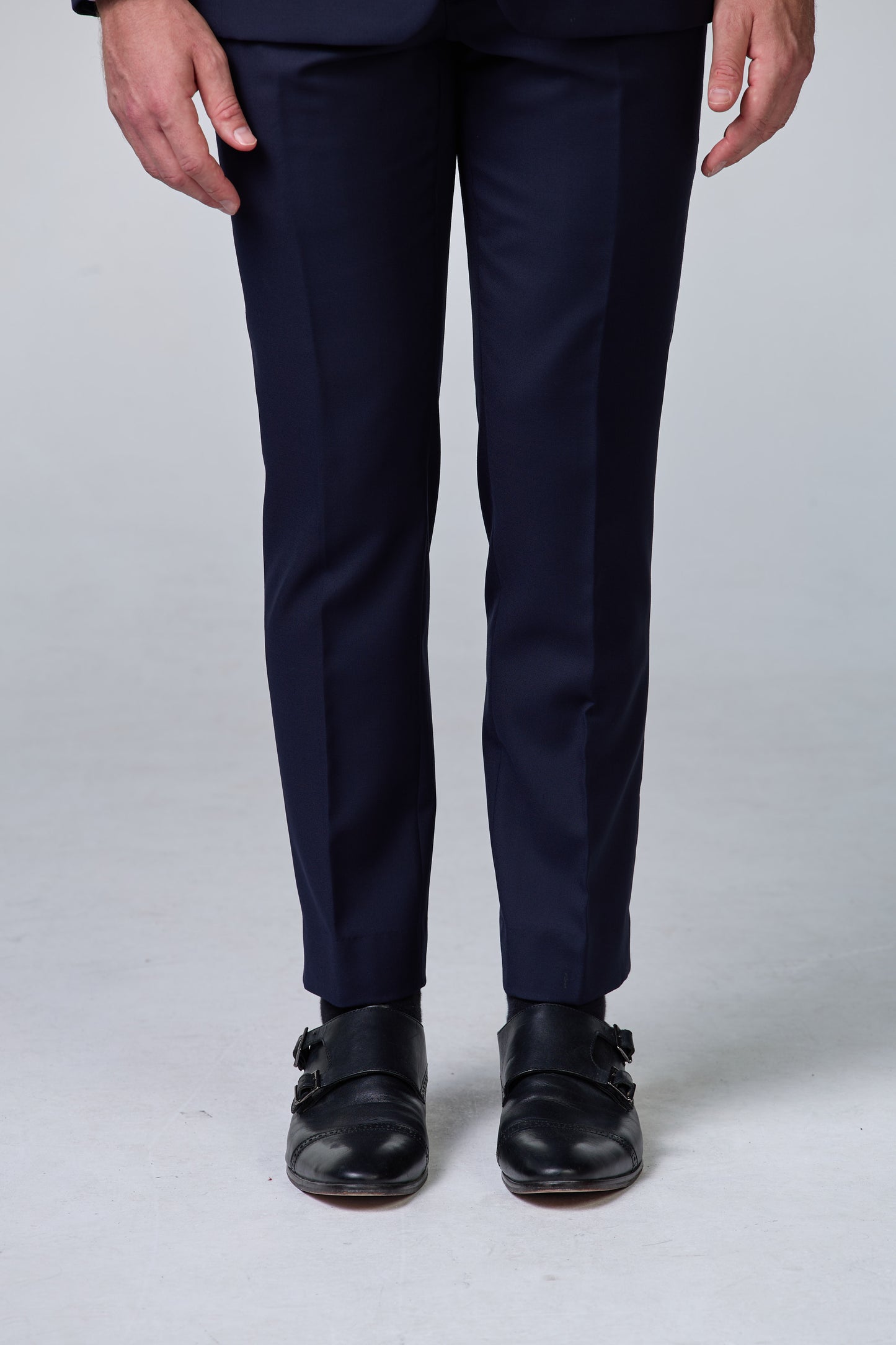 Hochzeitsanzug Blau mit Kontrastweste