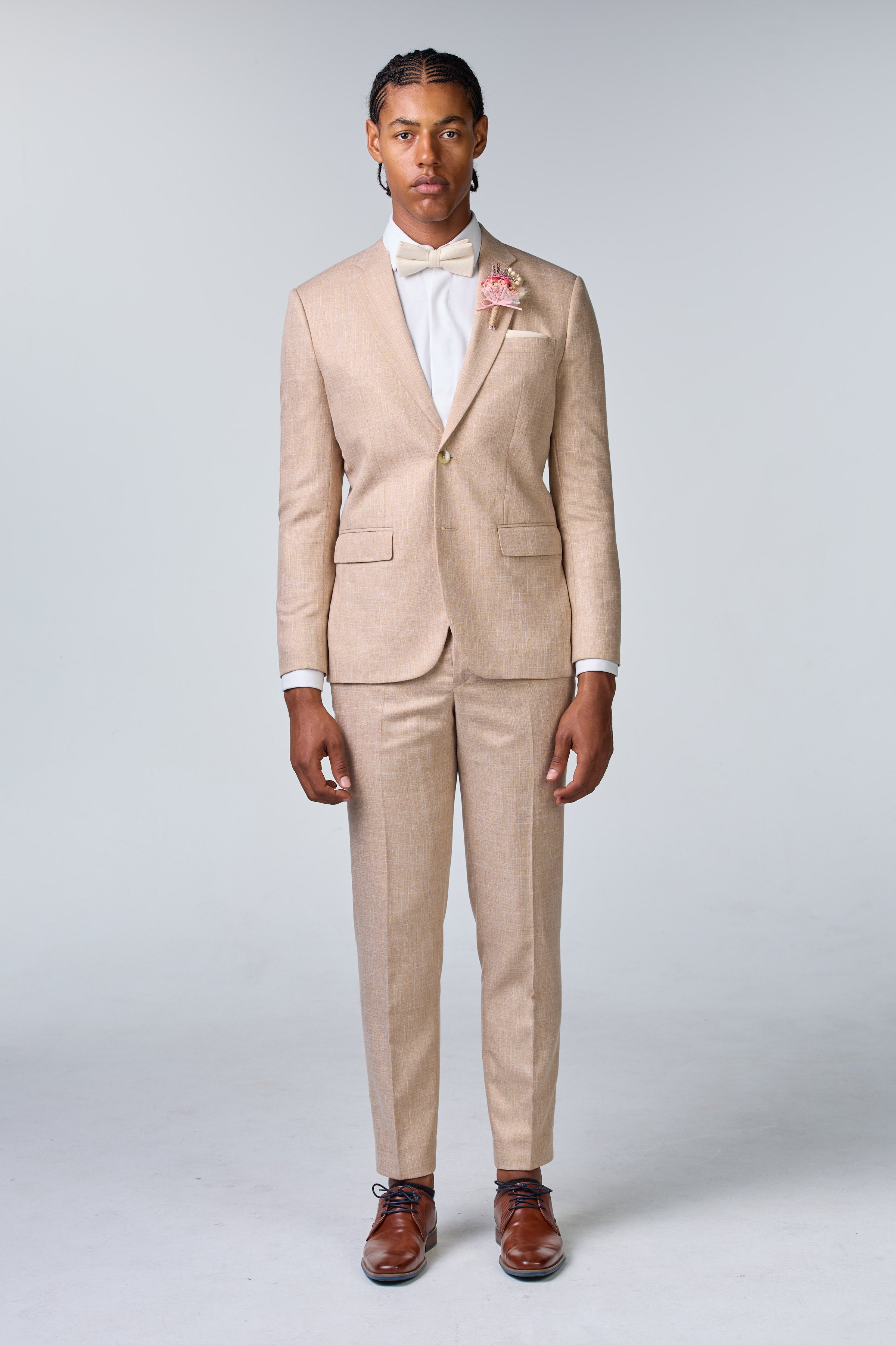 Hochzeitsgast Outfit Beige Boho Chic - premium