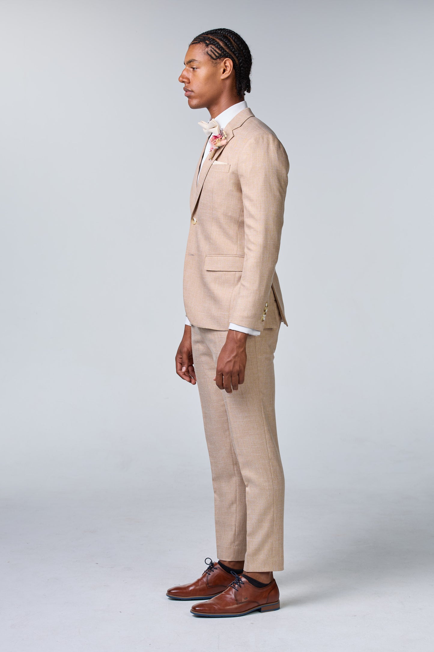 Hochzeitsgast Outfit Beige Boho Chic - premium