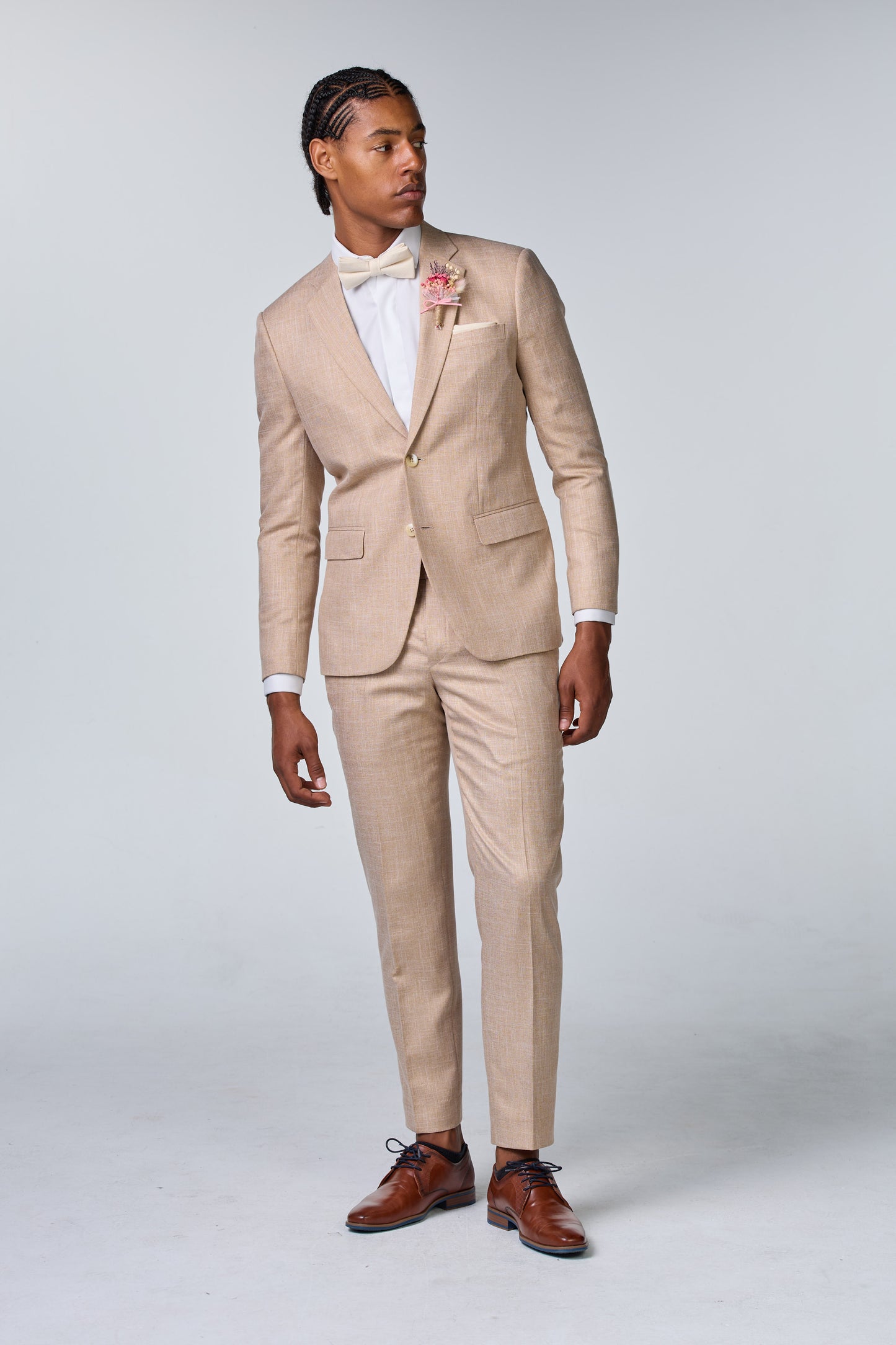 Hochzeitsgast Outfit Beige Boho Chic - premium