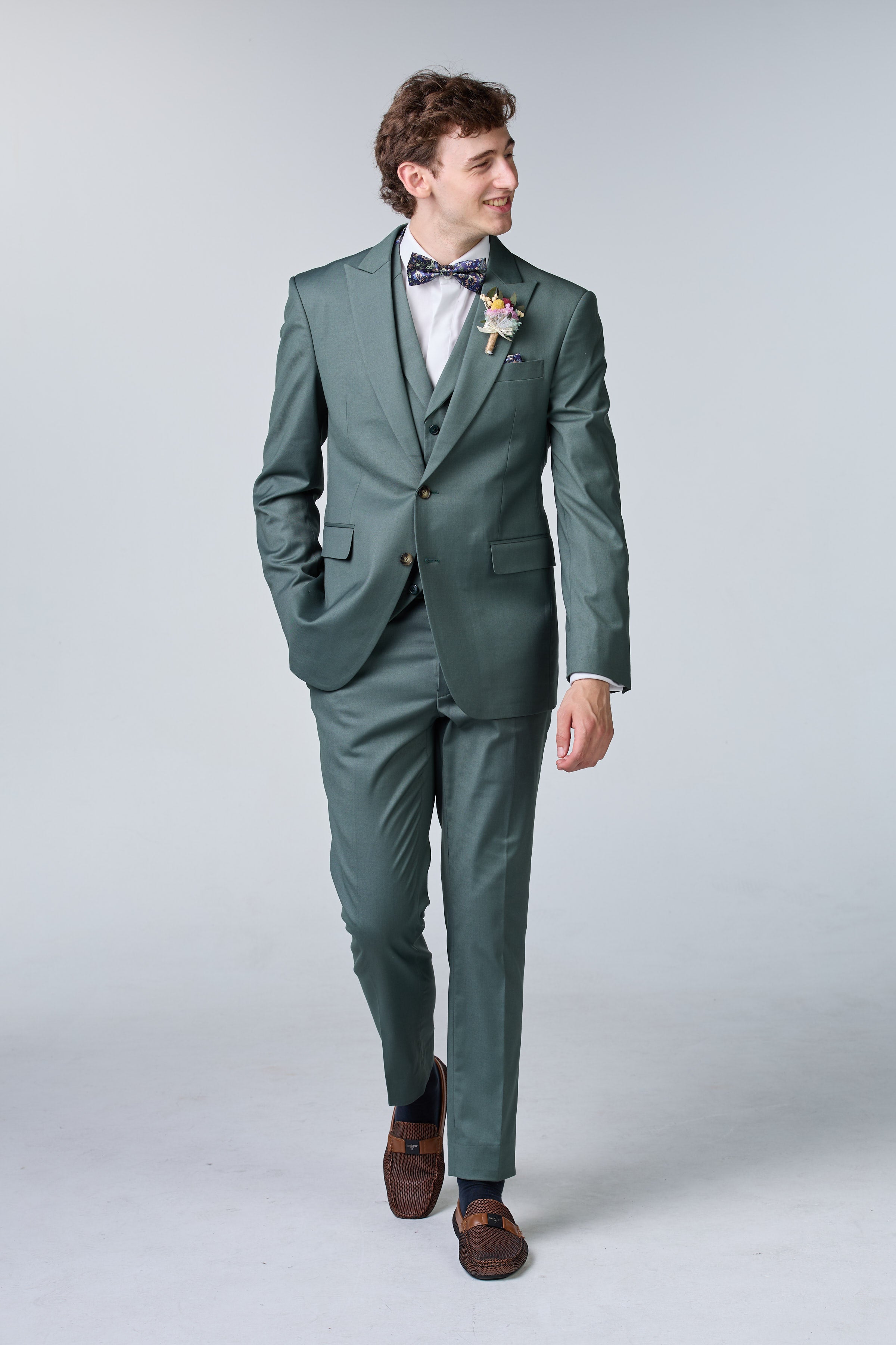 Grünes Hochzeitsanzug Set - essentials