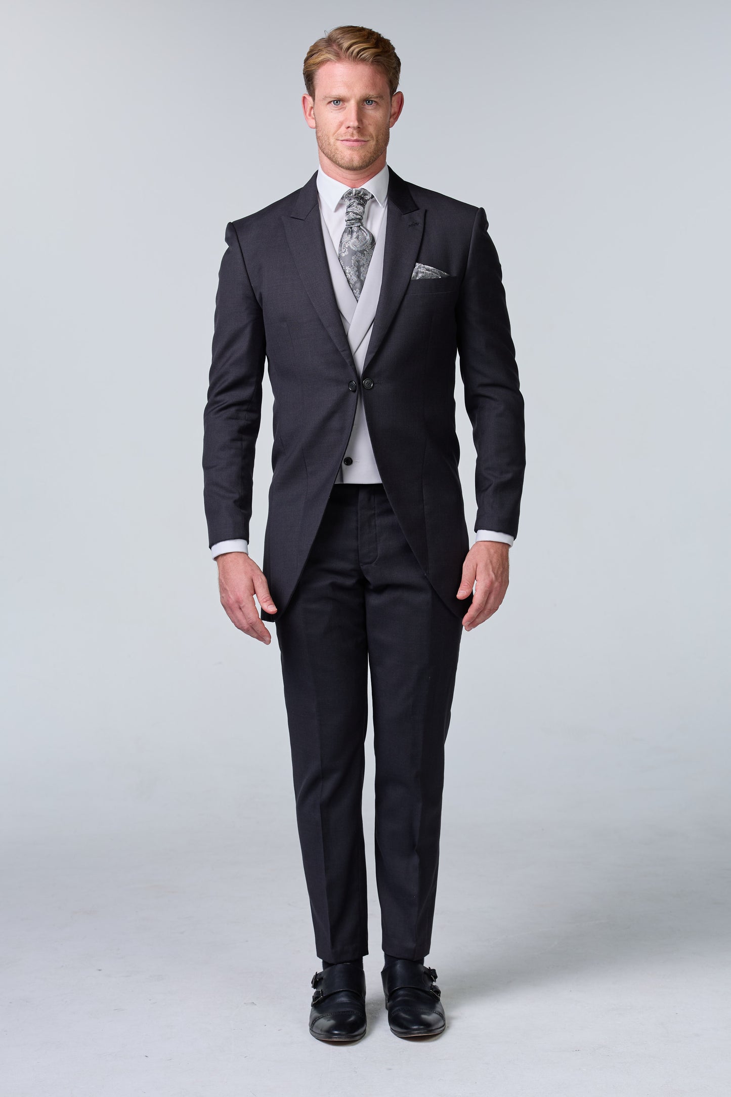 Hochzeitsfrack Set aus Barathea Wolle - essentials