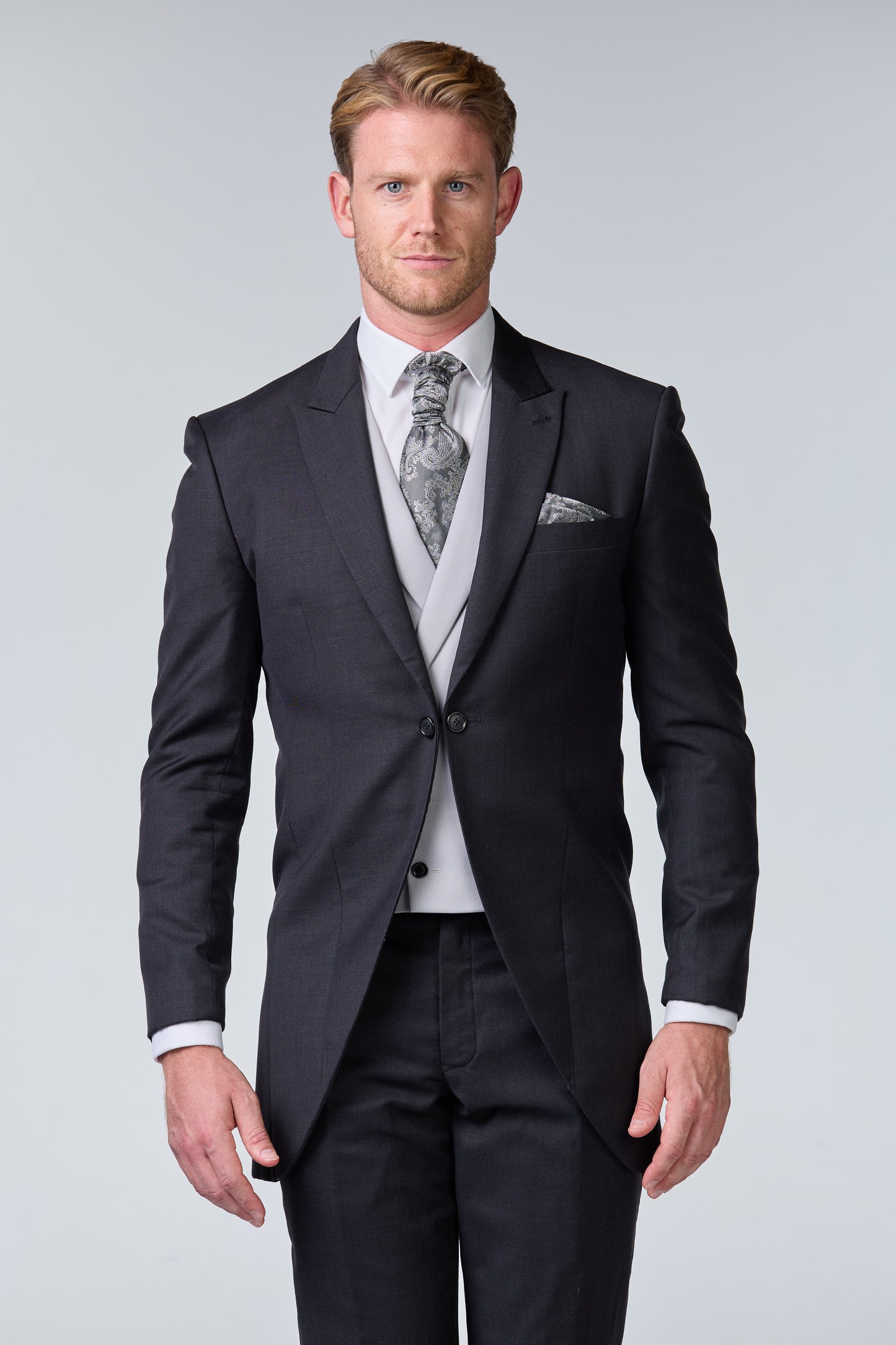 Hochzeitsfrack Set aus Barathea Wolle - budget