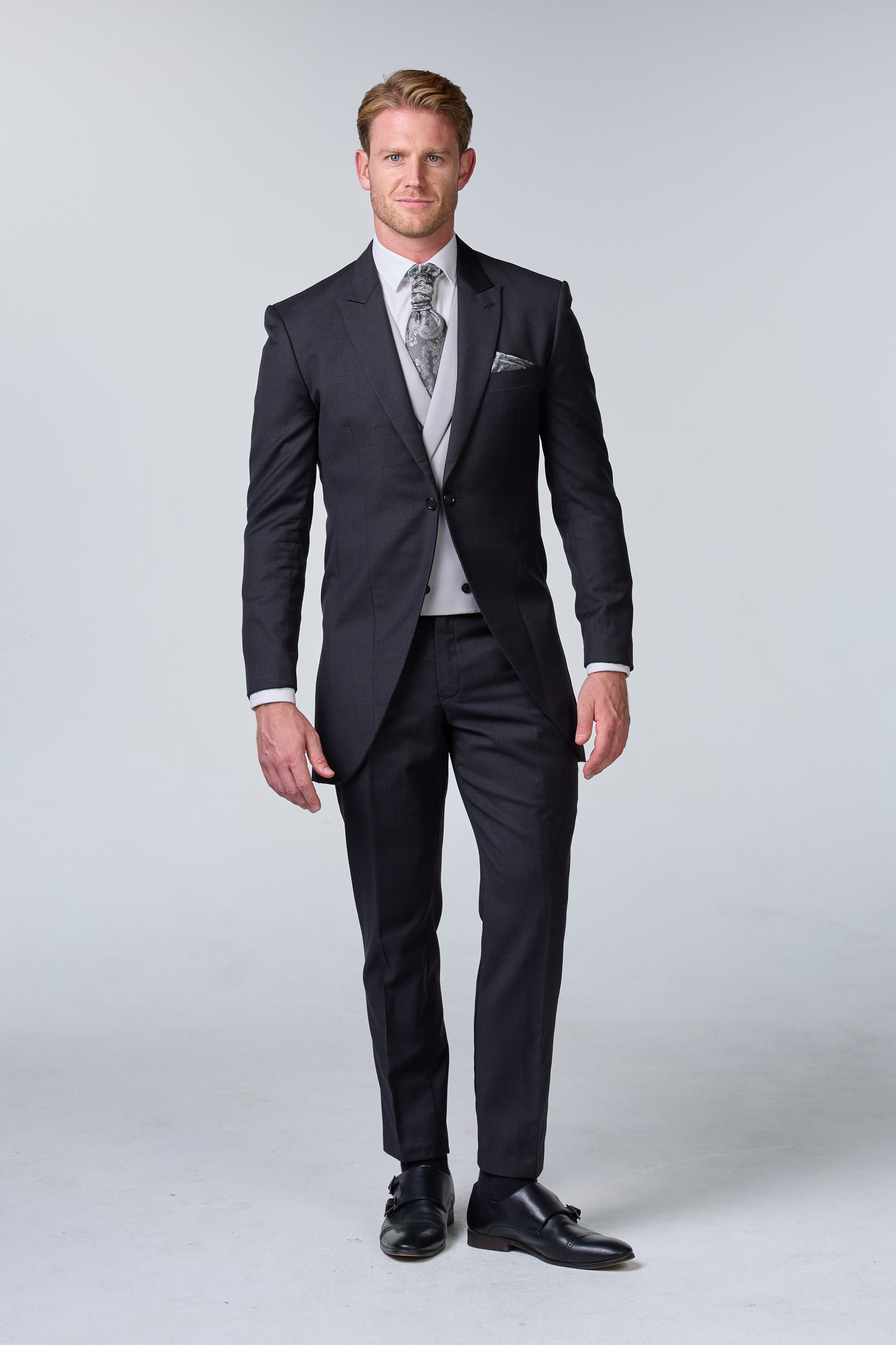 Hochzeitsfrack Set aus Barathea Wolle - essentials